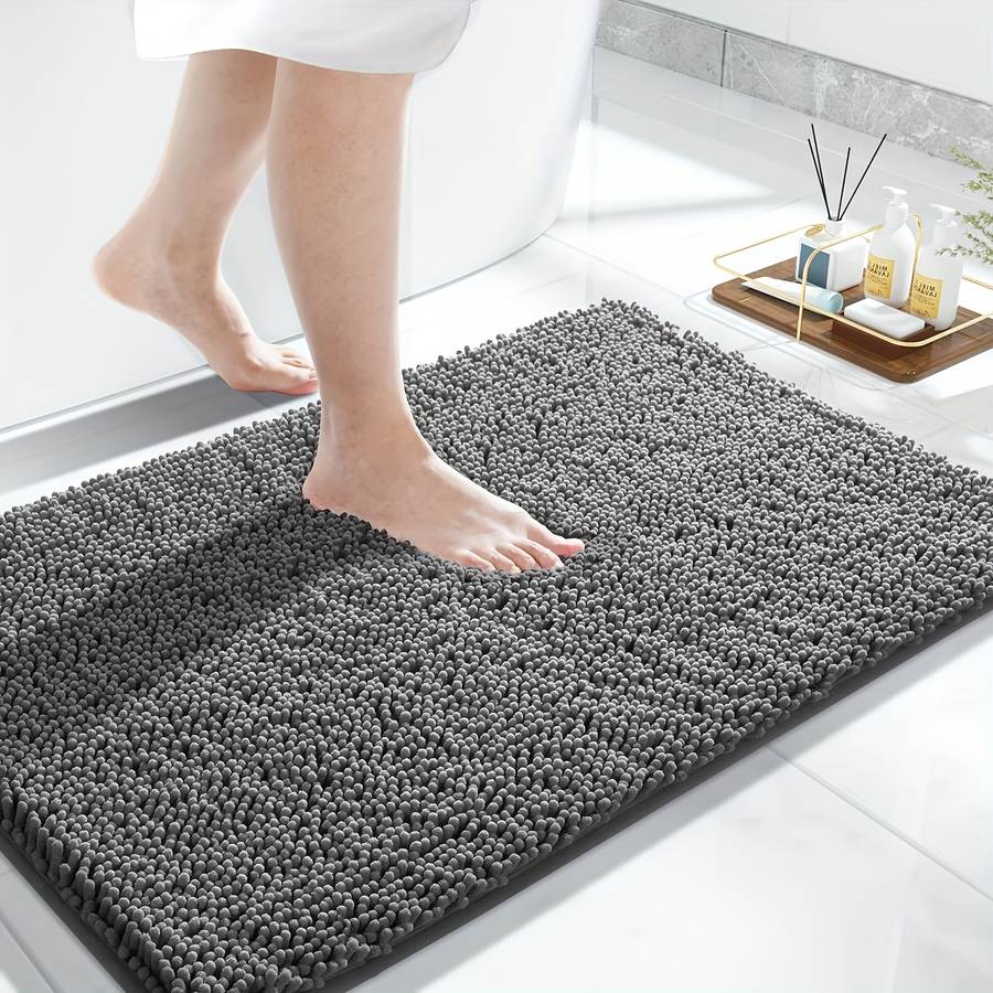Floor Mats Color Dark Grey Size Xl59.9X89.9Cm