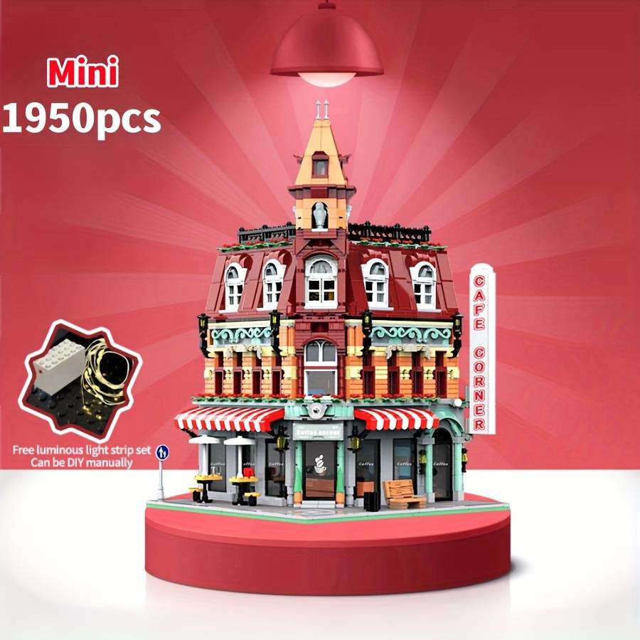 Building Toy Architectural Model Toy Set Quantity 1950Pcs