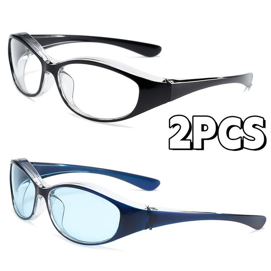 Cycling Glasses Color C5 Blue Transparent Black Transparent