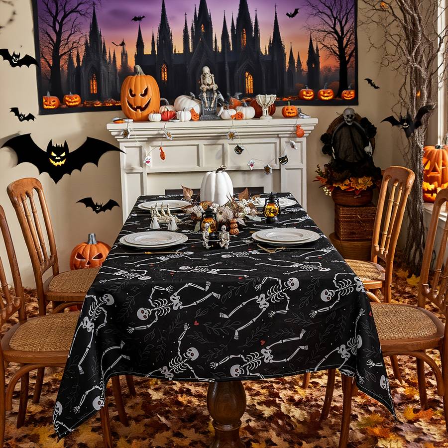 Halloween tablecloth decoration size 60 x 60cm