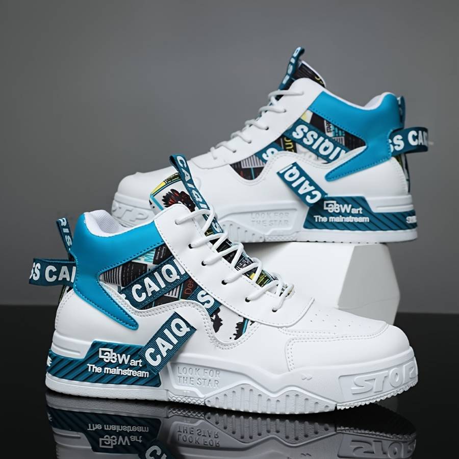 Sneakers Color White Blue Sizeuk 5.5