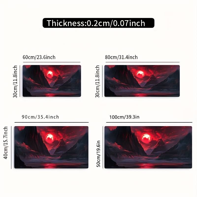 Mouse Pad Size 30X60Cm