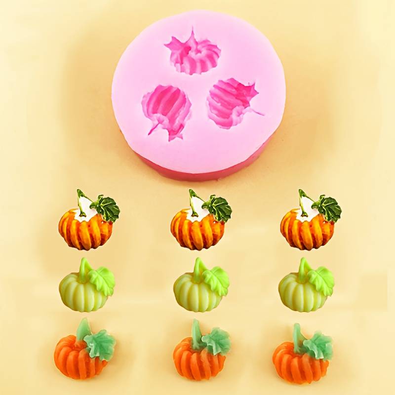 Suitable For Baking Molds Style 3 In 1 Pumpkin Round Mold