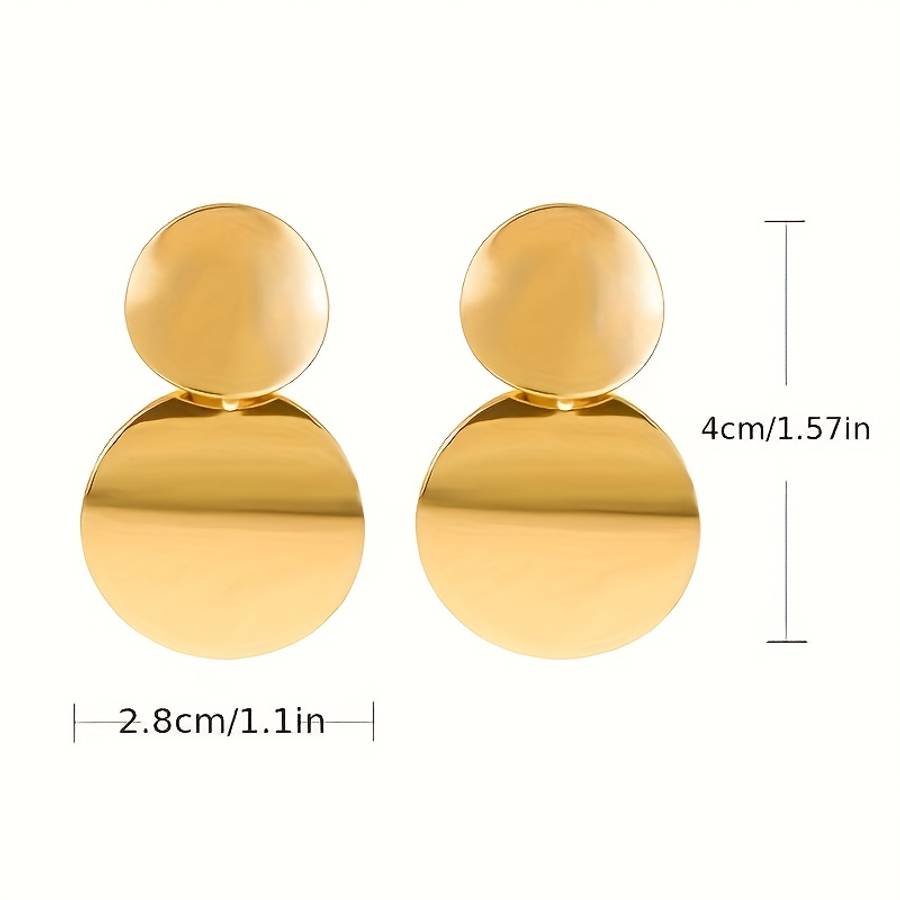 Women S Earrings Color Golden Random 5Pairs