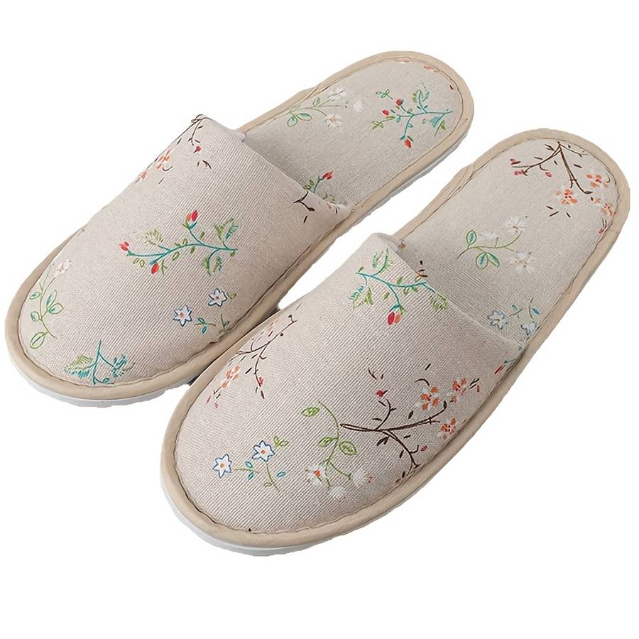 Cotton Slippers Color Floral  Sizeuk 8.5