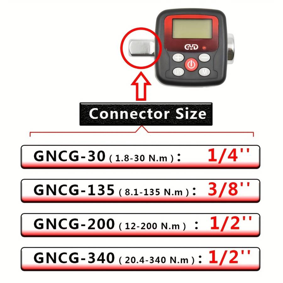 Digital Torque Wrench Adapter