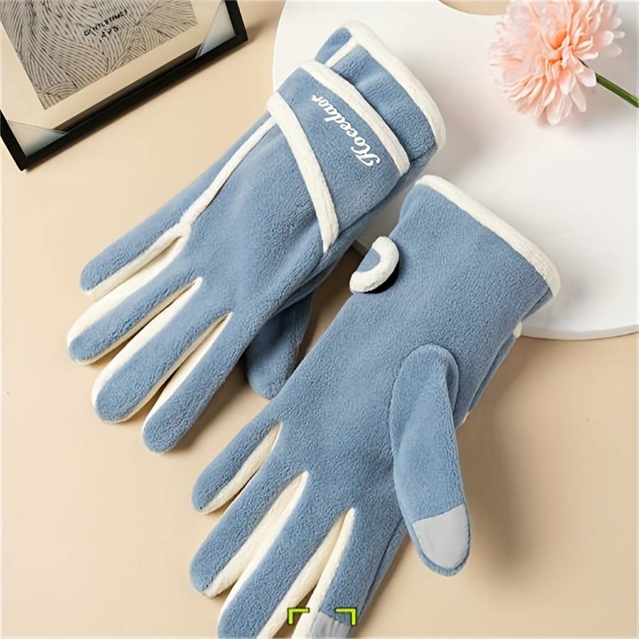Gloves Color Blue