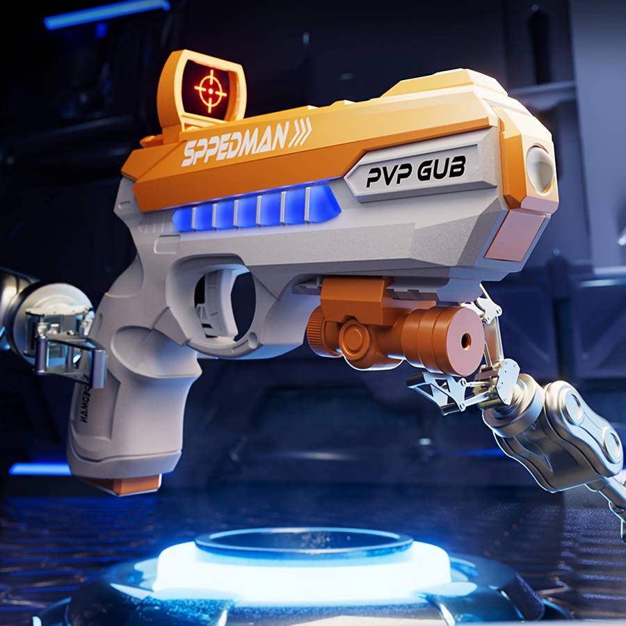 Toy Gun Color Orangegrey Set