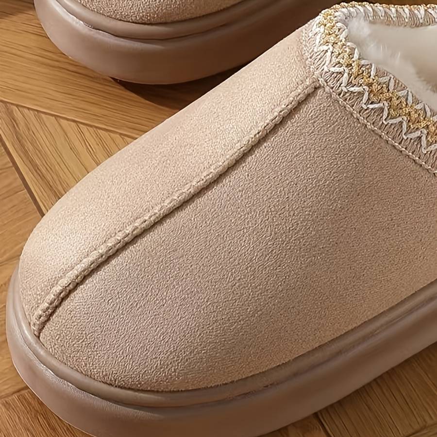 Cotton Slippers Color Grey Sizeuk 3.5-4
