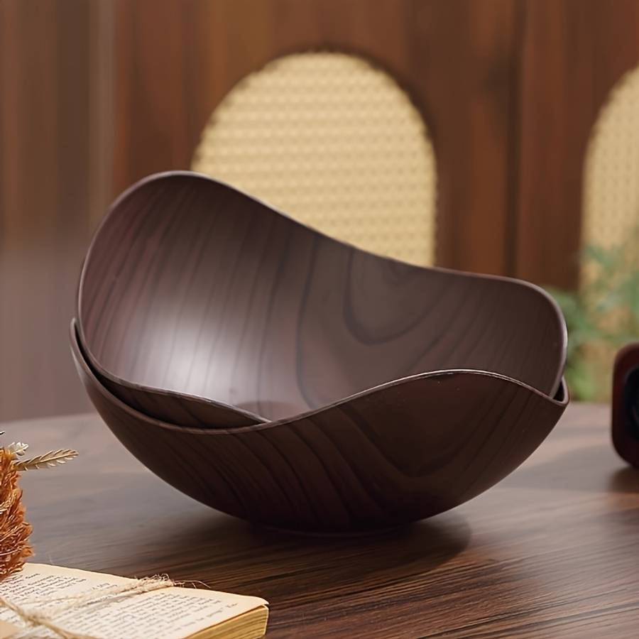 Bowl Color Light Wood Grain 25Cm