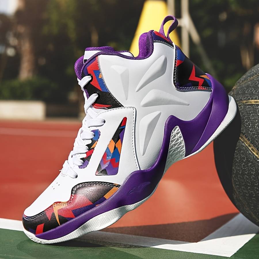 Basketball Shoes Color 8711 Mandarin Duck Sizeuk 7