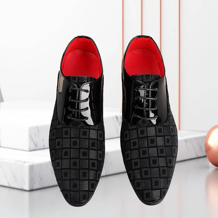 Mens Leather Shoes Color Blue Sizeuk 7