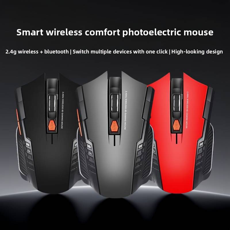 Mouse Color Blue Dual Mode Battery Version  Add  Bluetooth  Add  2.4G
