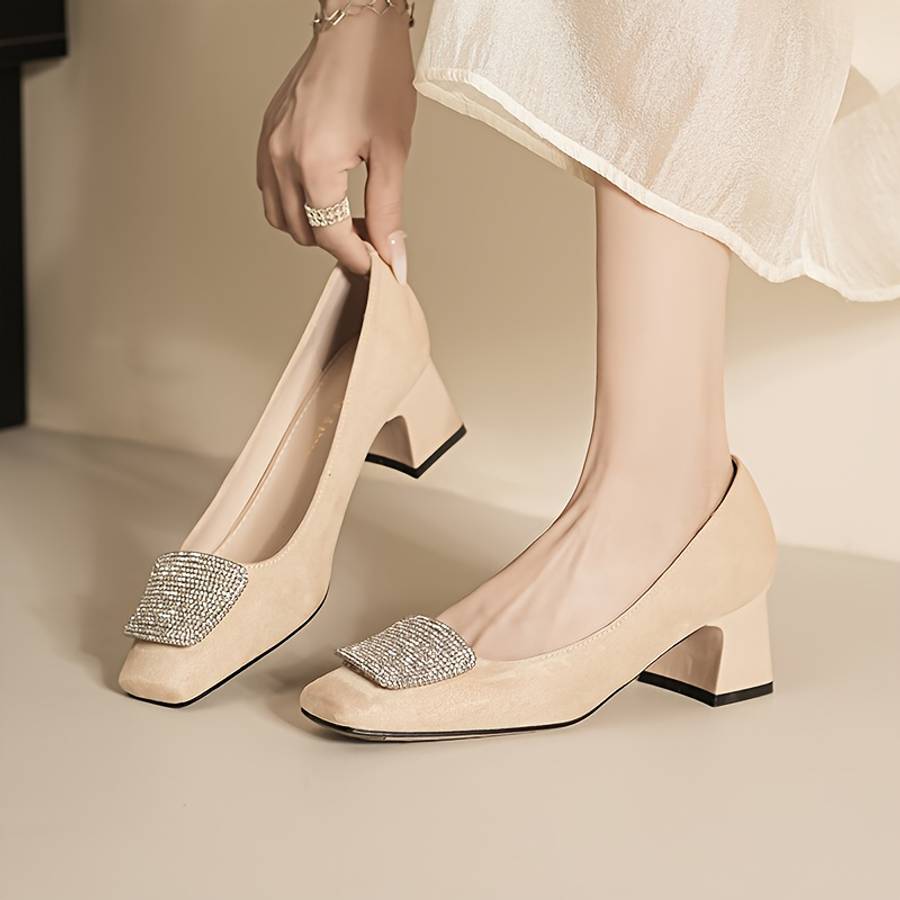 Women S High Heels Color Light Brown1 Sizeuk 5