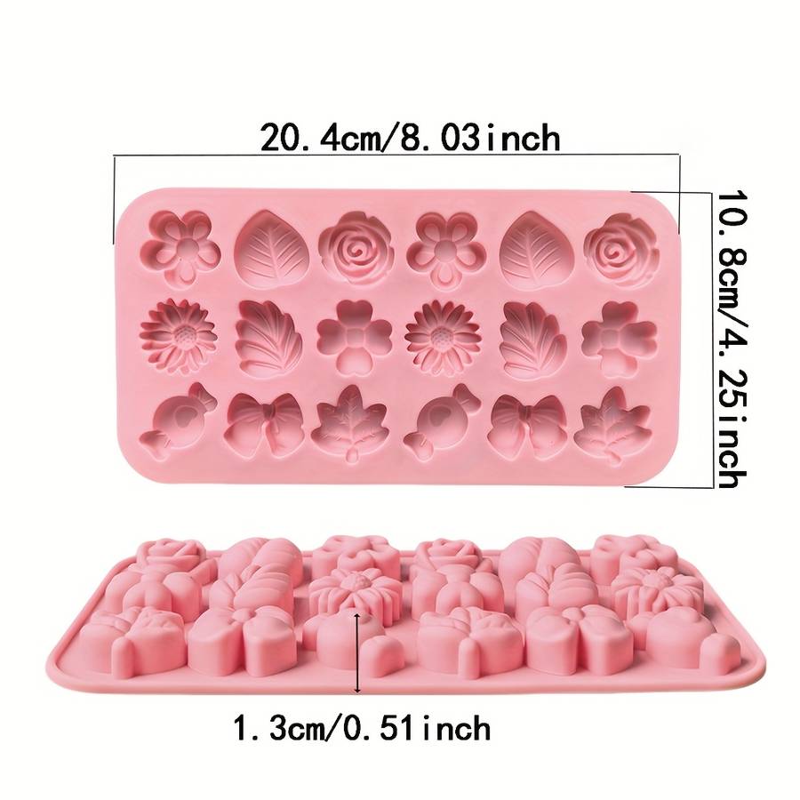 Suitable For Baking Molds Color Pink Quantity 3Pcs