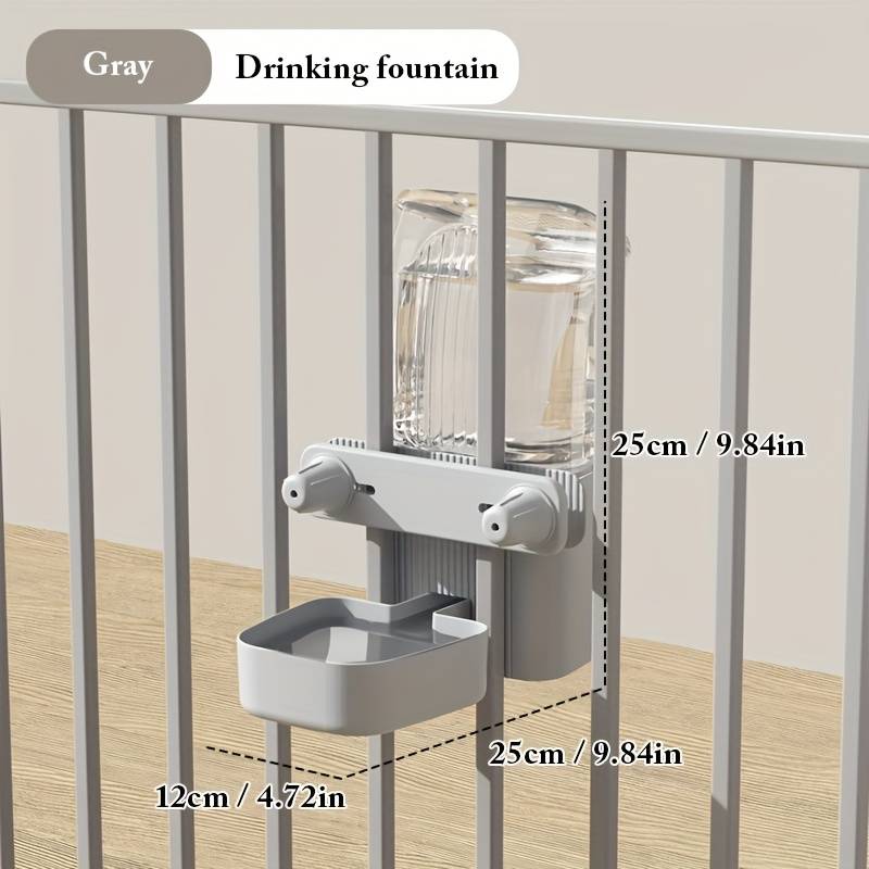 Pet supplies color grey Items Water Feeder
