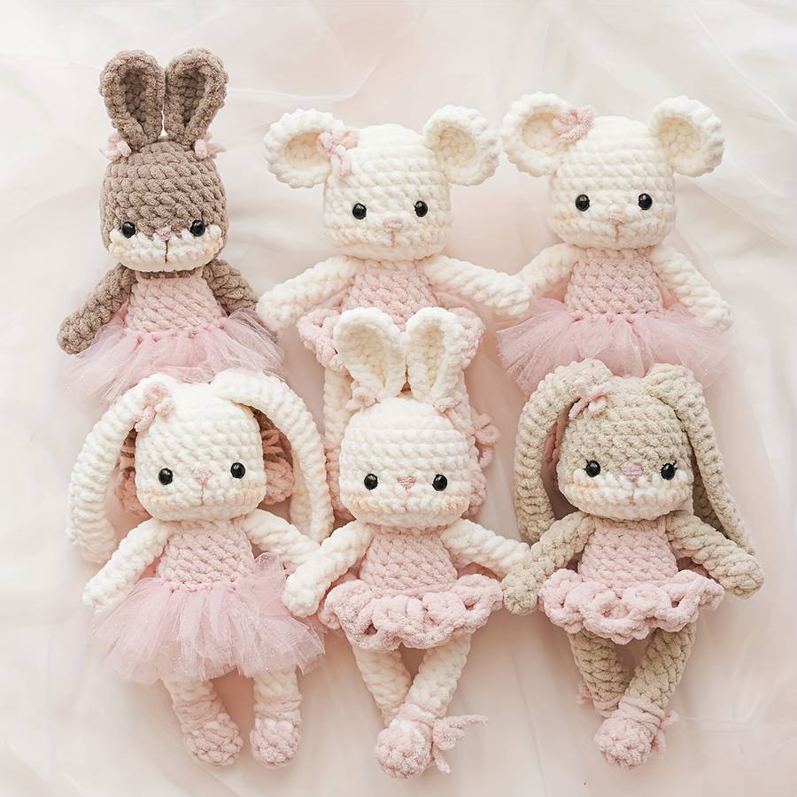 Toy Dolls Style Ballroom Bunny and Ballerina Mouse
