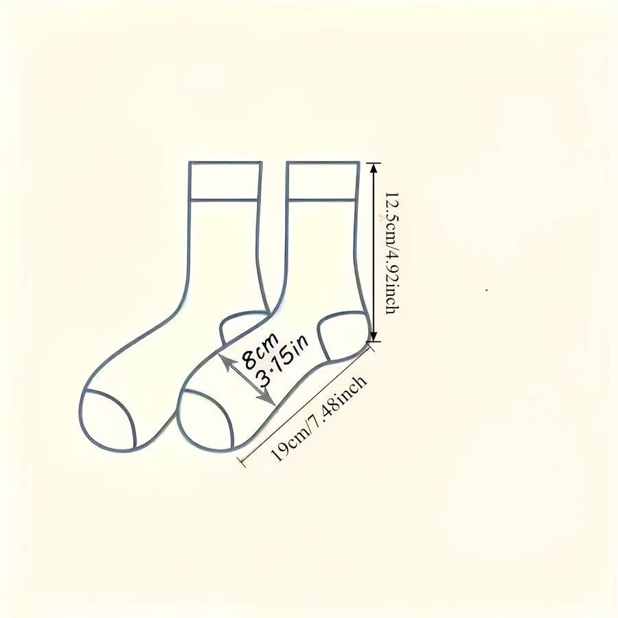 Women S Socks Color 5 Pairs Mixed Colors Size Onesize