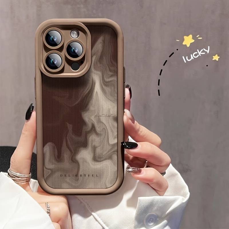 1Pc Brown For iPhone 11 Pro Phone Case Phone Cover