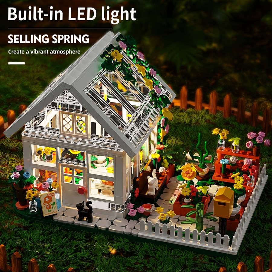 Building Toy Architectural Model Toy Set Model 758Pcs