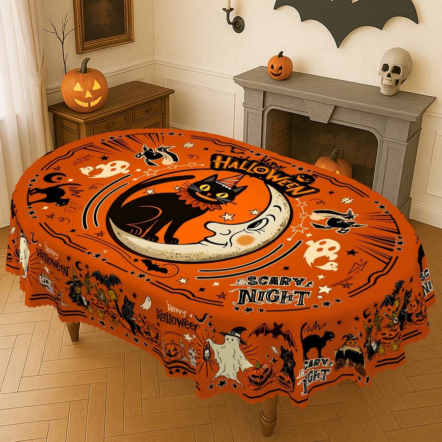 Halloween tablecloth decoration size Rectangle 152220cm