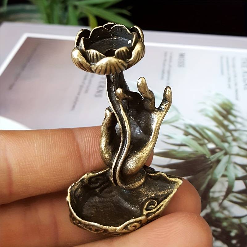 Incense Burner Color  Red Copper