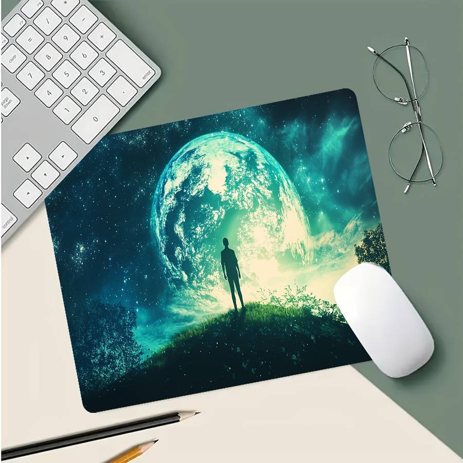 Mouse Pad Color Mixed Color Size 21X26Cm