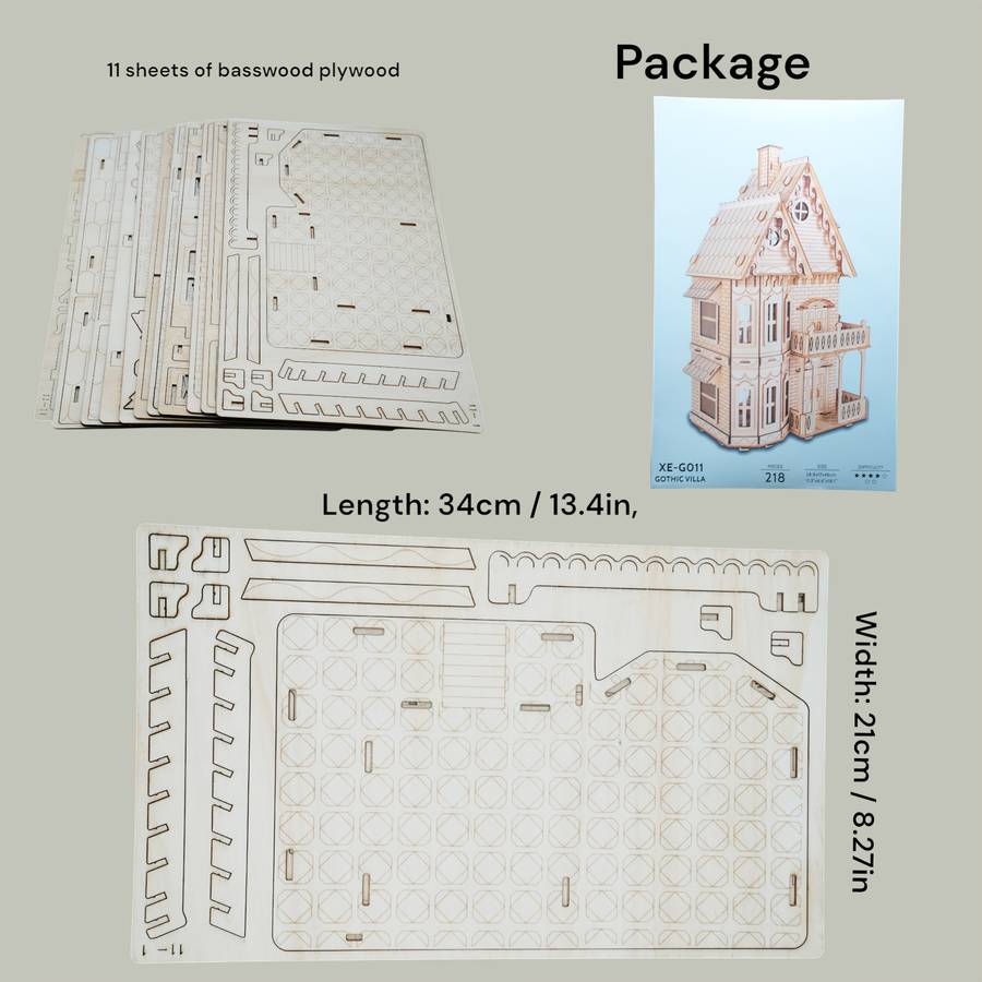 Building Toy Architectural Model Toy Set Model Xe G011