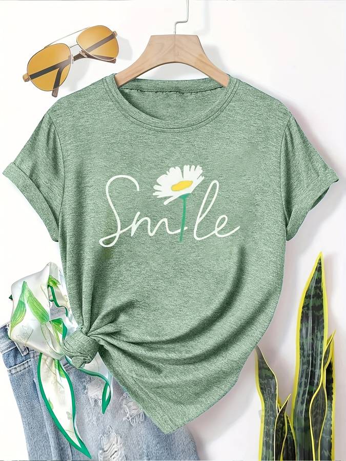 Womens T Shirt Color Light Green   Pink   Sea Blue Size4Xl
