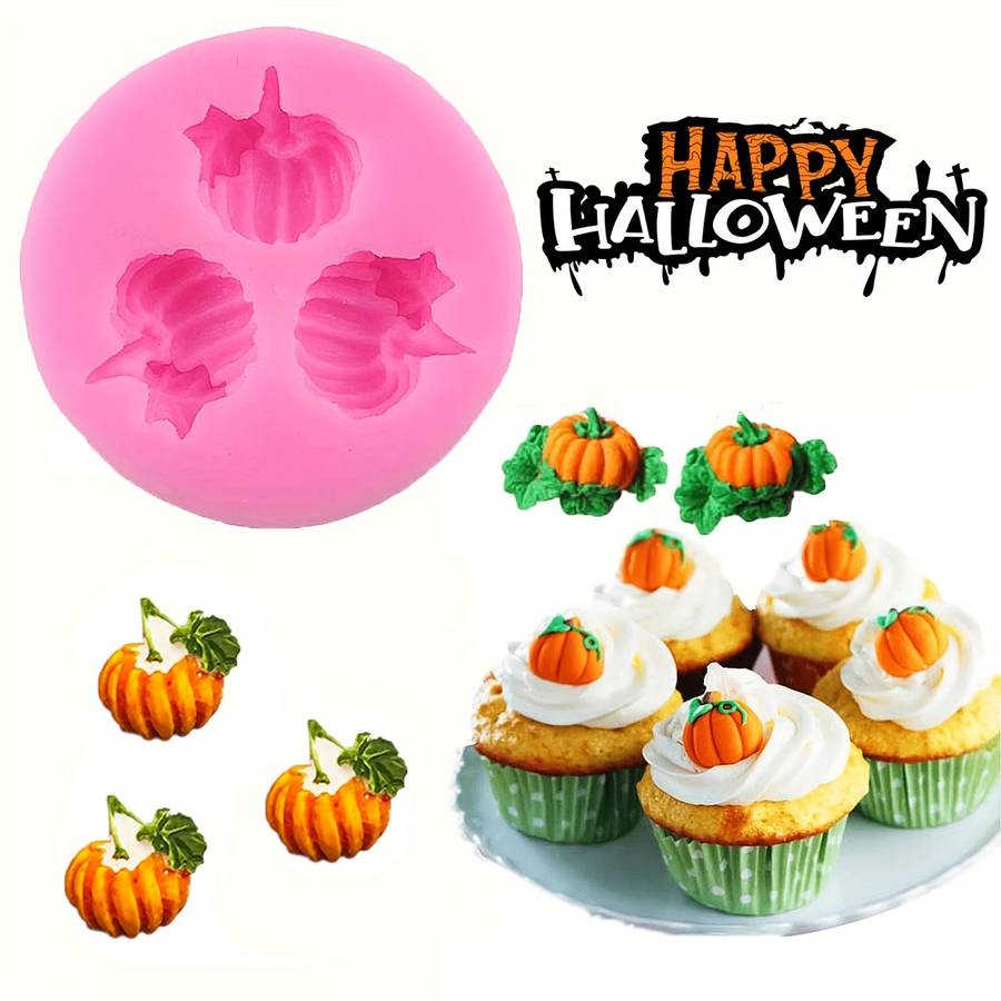 Suitable For Baking Molds Items 3 In 1 Pumpkin Round Mold