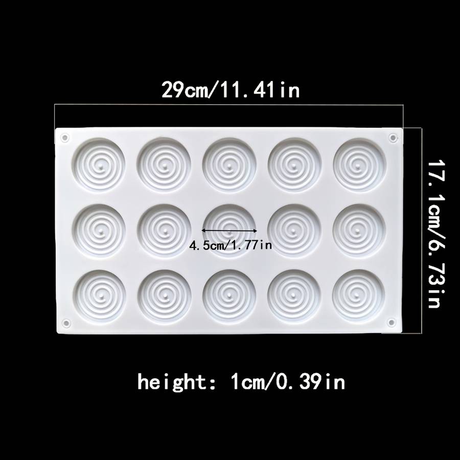 Suitable For Baking Molds Color White Quantity 2Pcs