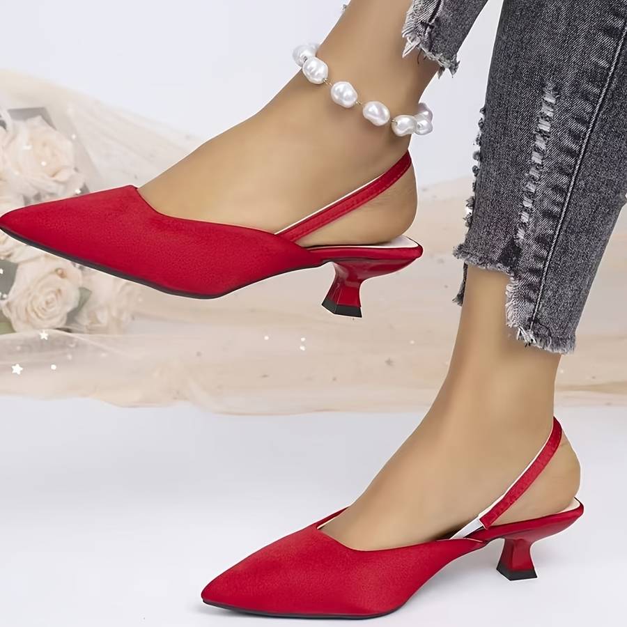Women S High Heels Color Red Sizeuk 4.5