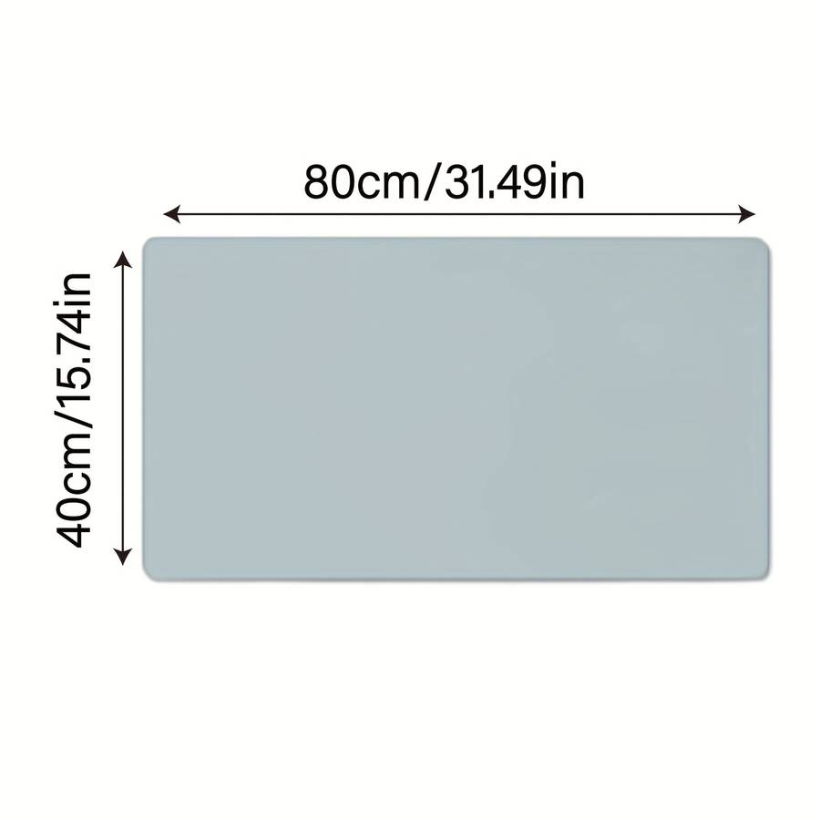 Mouse Pad Color Light Blue Size 90Cmx45Cm
