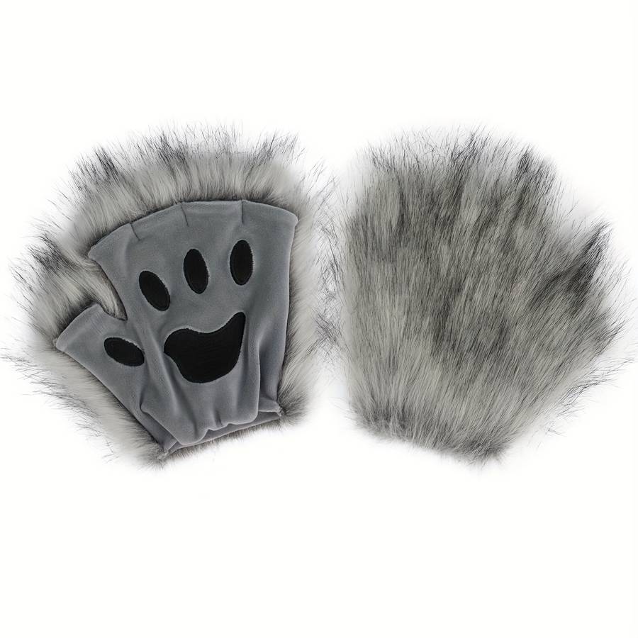 Winter Gloves Color Gray