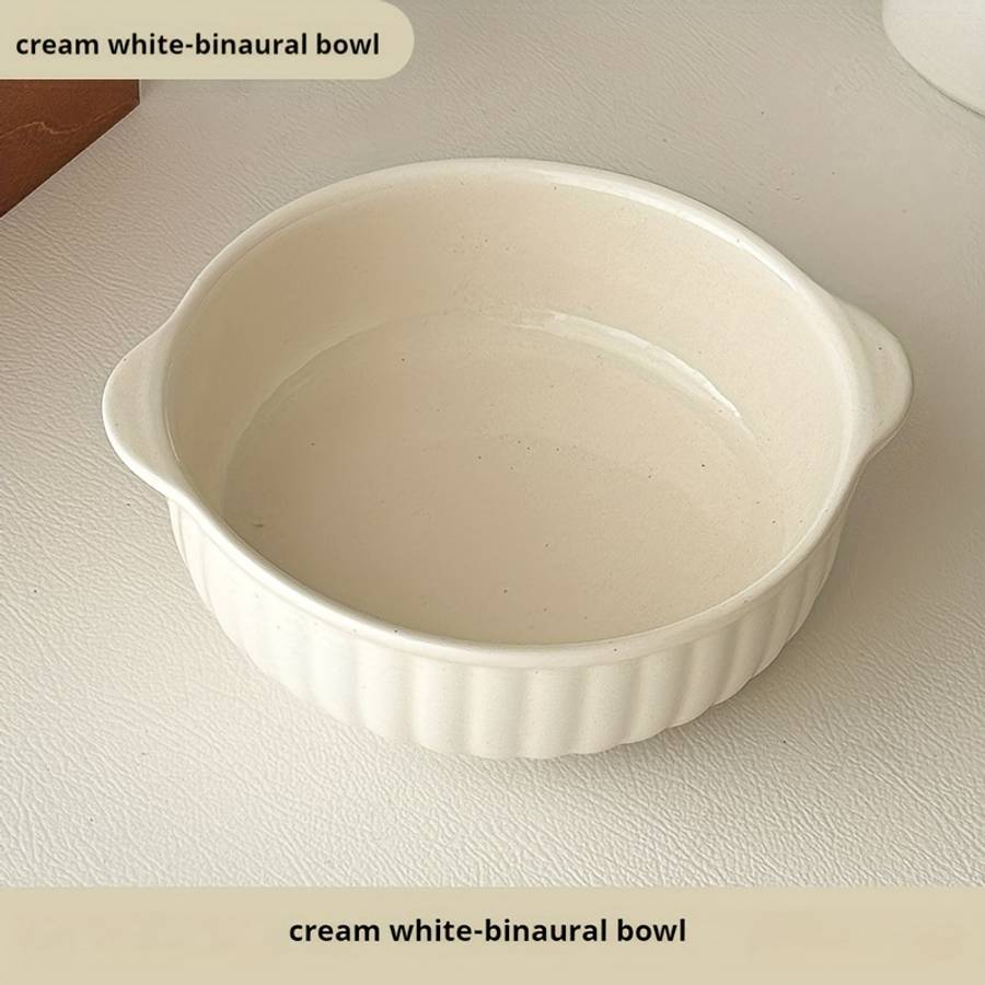 Bowl Color Cream White