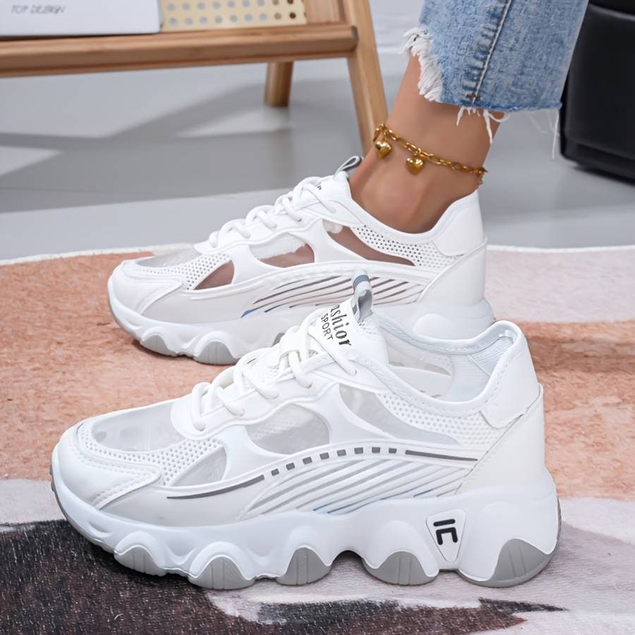 Women S Sneakers Color White And Grey Sizeuk 5