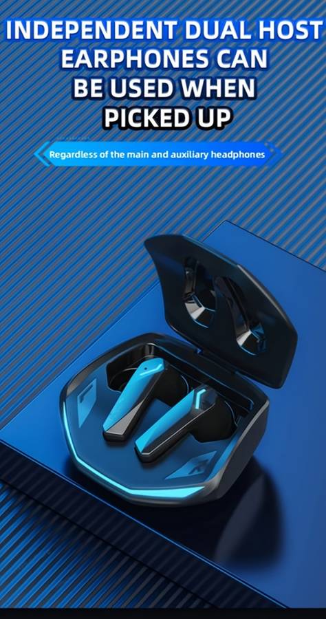 Rechargeable Wireless Earbuds Headphones Headset