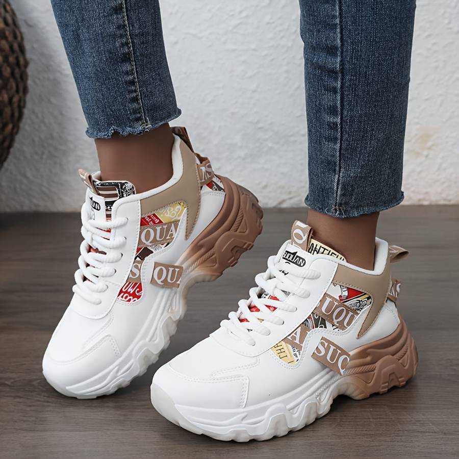 Women S Sneakers Color Khaki Sizeuk 3.5