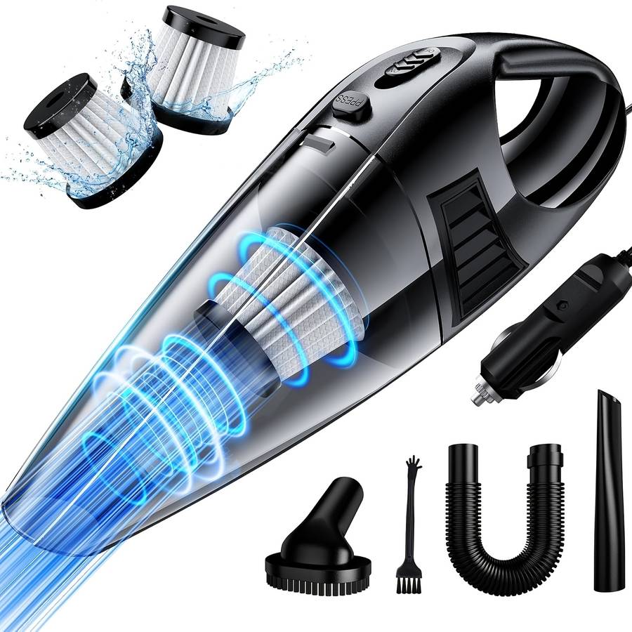 Vacuum Cleaner Color 4Kpa Super Strong Suction  Black