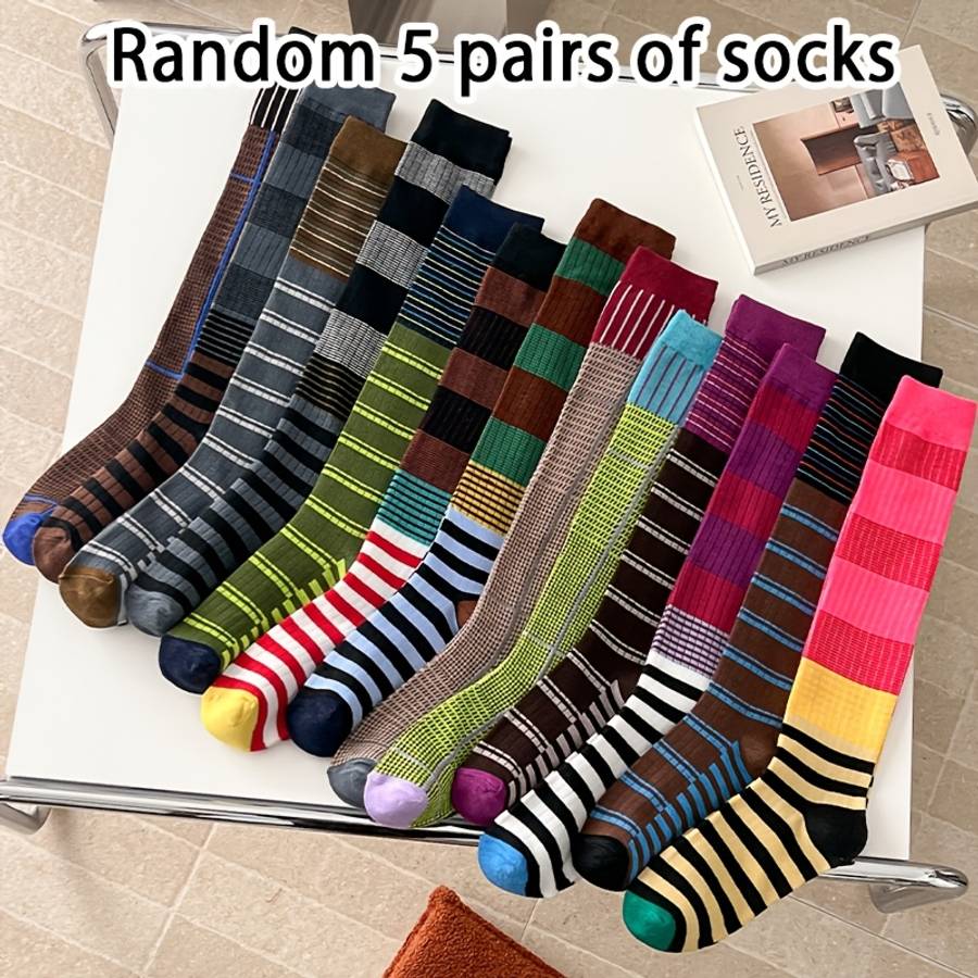 Women S Socks Color Random Color5 Pairs Size Onesize