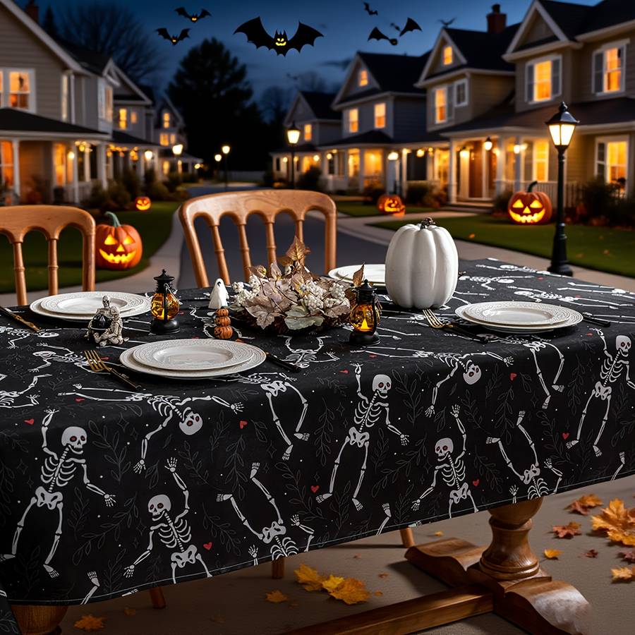 Halloween tablecloth decoration size 140 x 220cm
