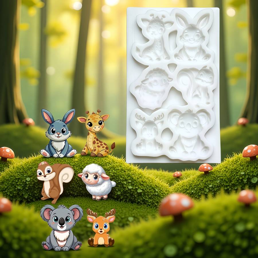 Suitable For Baking Molds Style Grassland Animal 1
