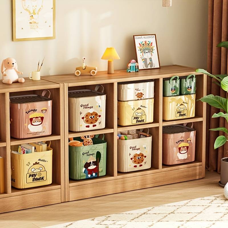 Storage And Organizationmodel Extra Large Lid Storage Box   33.1Cm    With Lid   Oil Green