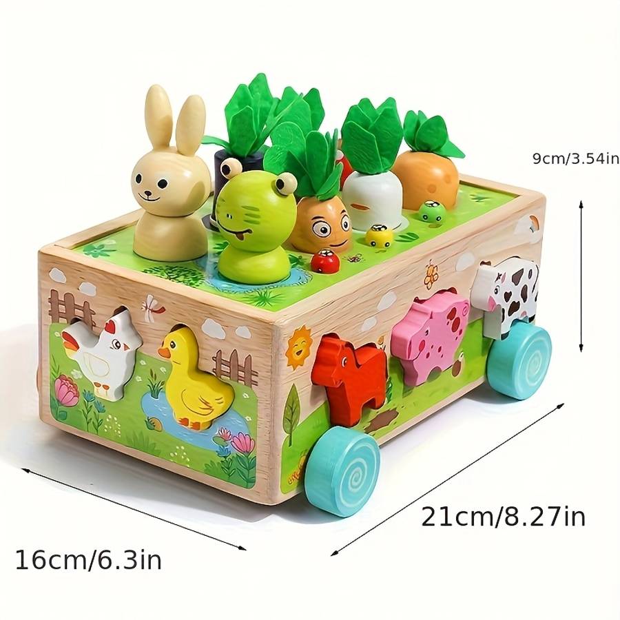Childrens Toys Style Happy Farm Animal Car