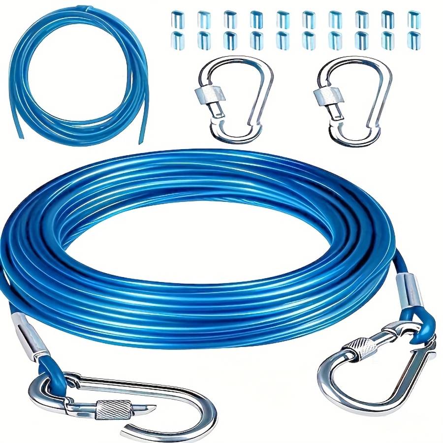 Dog Leash Model 5 Meters Of Rope With 20 Buckles And 2 Hooks