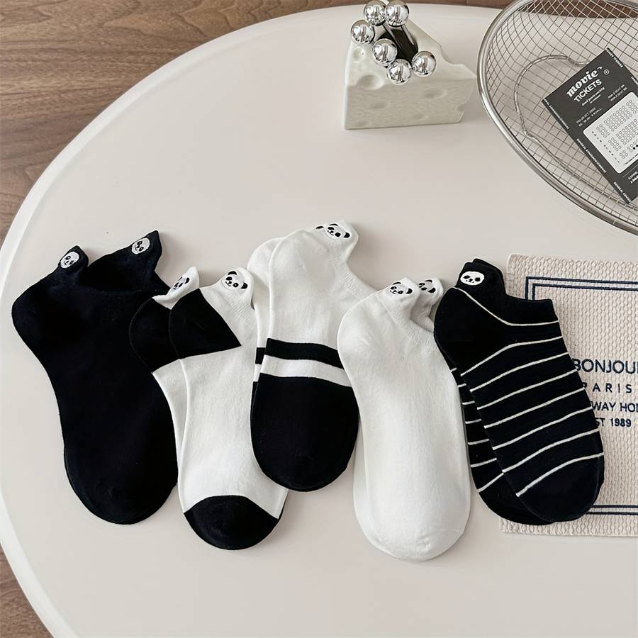 Women S Socks Color Mixed Color5 Pairs Size Onesize