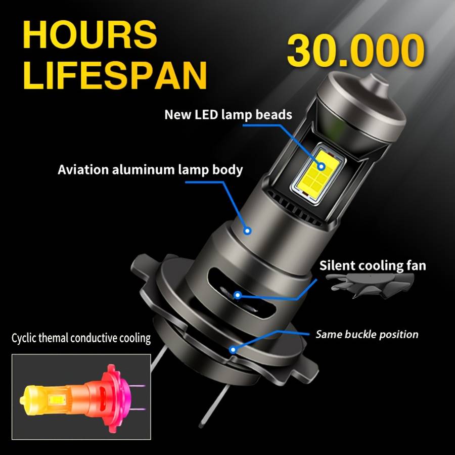 Car Lights Model H7