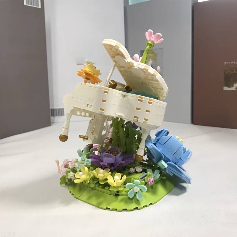 3D Puzzle Musical Instrument Model Model Orchid Piano 1155Pcs