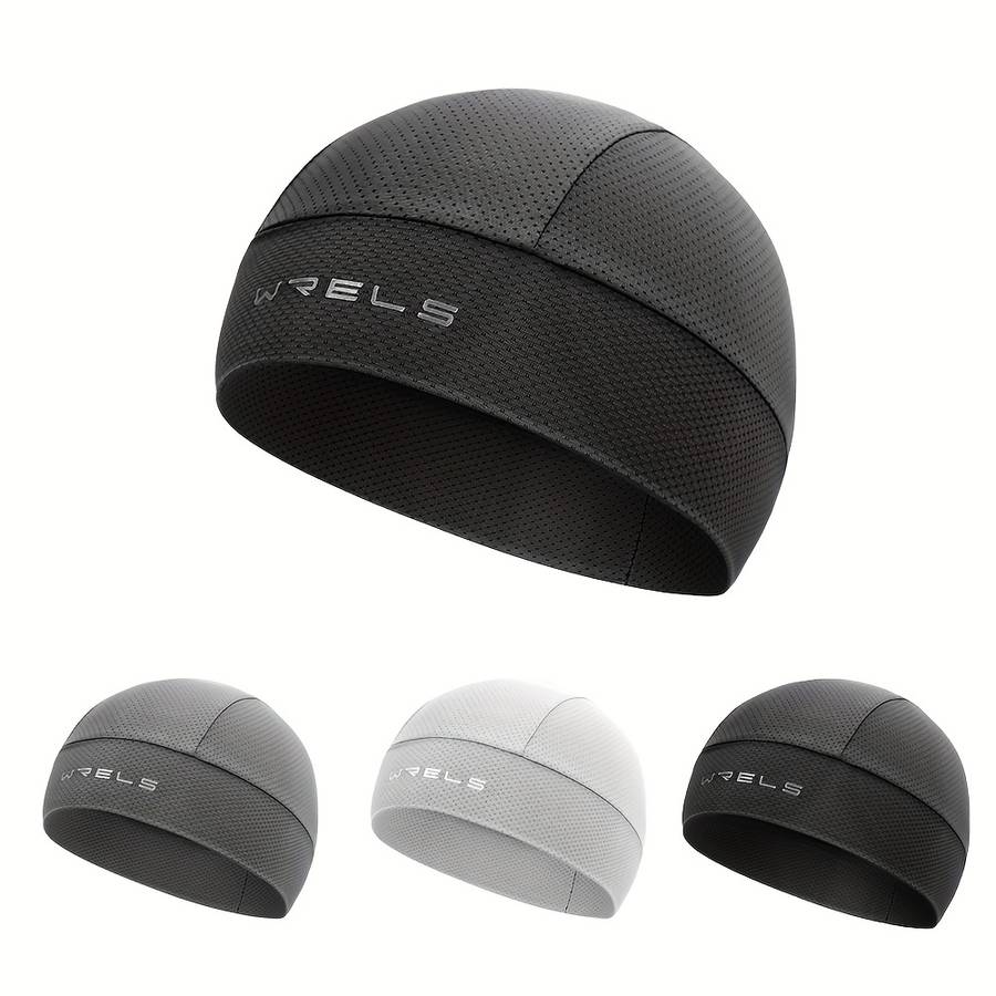 1pc Breathable Summer Cycling CapAnti-Sweat  Quick-Dry  High Elasticity Nylon for Outdoor Sports