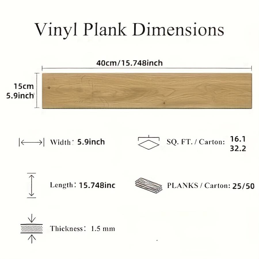 Self Adhesive Floor Stickers Pc 81117 2 46 Pieces Per Box